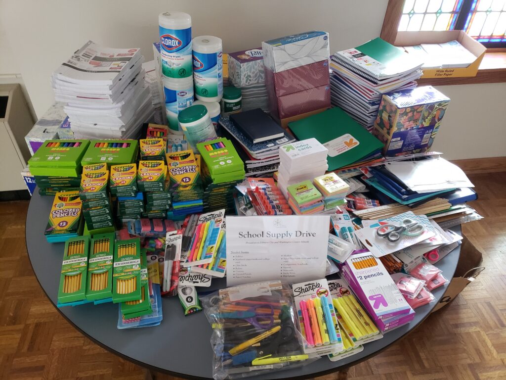 school supplies drive